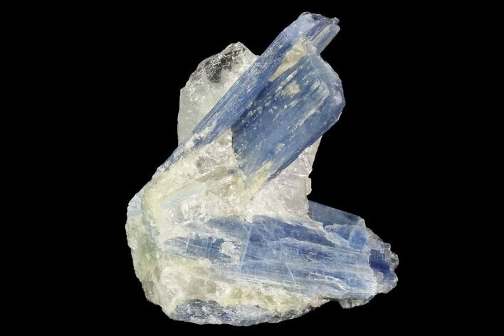 Vibrant Blue Kyanite Crystal Cluster - Brazil #97949